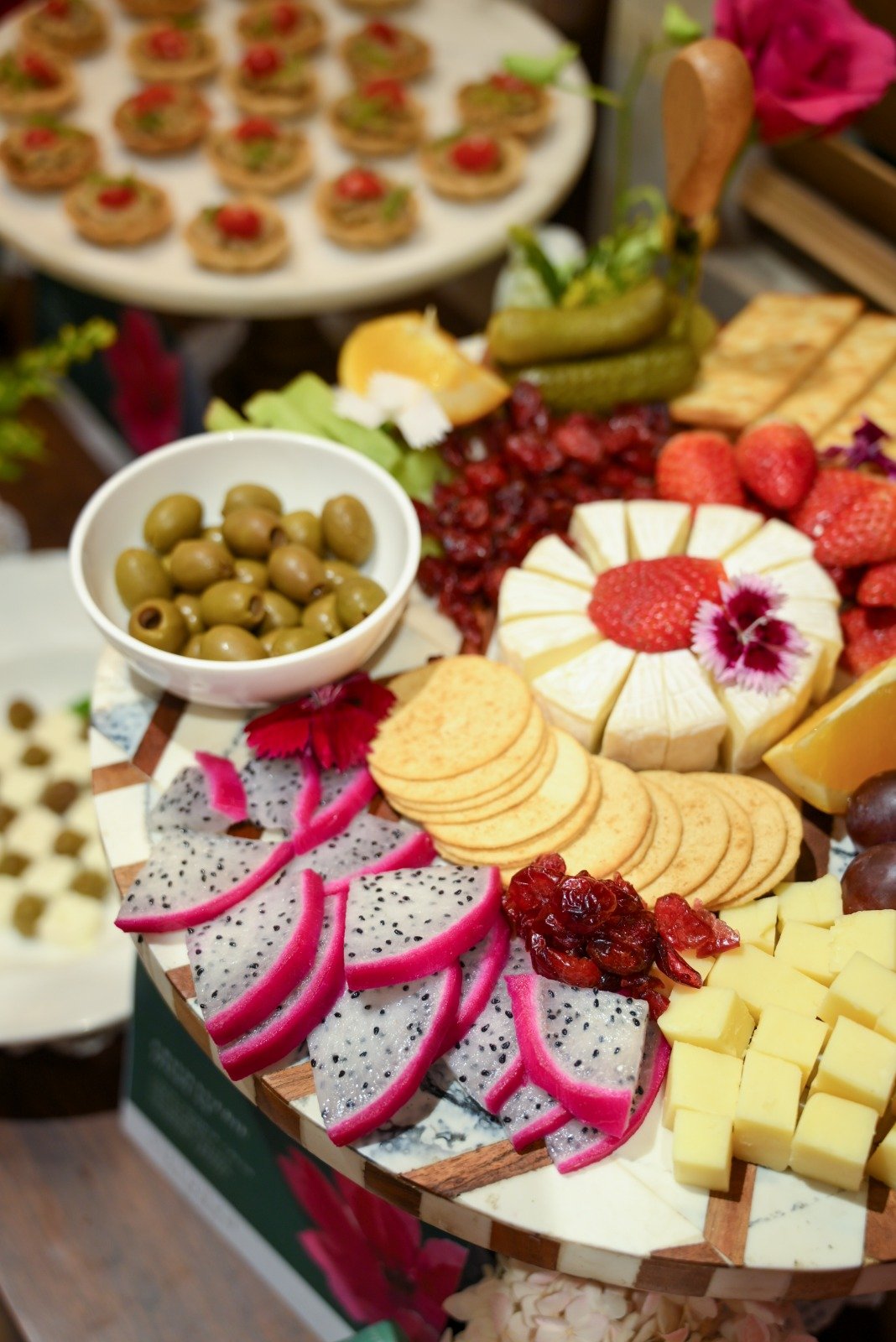 A grazing table by Virtuoso Catering House at an event in Delhi NCR
